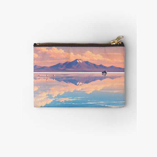 Item preview, Salar de Uyuni Bolivia – Contemporary Salt Flats Travel Poster designed and sold by ChicClicker.