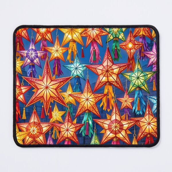 Item preview, Vibrant Filipino Parol Lanterns Colorful Christmas Stars designed and sold by Sybille-Yates.