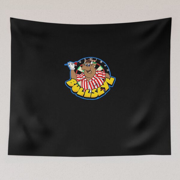Item preview, Retro Cartoon Bullseye Dart Board Game Mascot designed and sold by lillianh10.