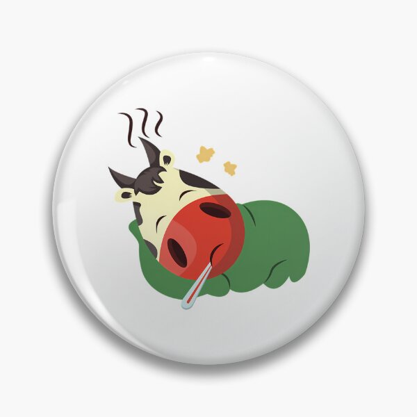 Item preview, Oh My The Homestead Cow Has Fever -Funny Cow Chop Design designed and sold by viktor-adame.