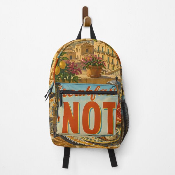 Item preview, Breakfast in Noto Italy – Vintage Travel Poster designed and sold by LSVart.