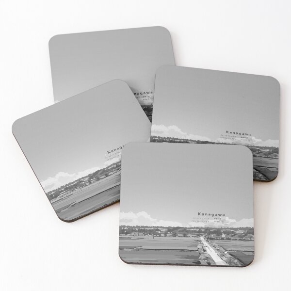 Item preview, Elsewhere: Kanagawa Field - Achromatic designed and sold by anuaramir.