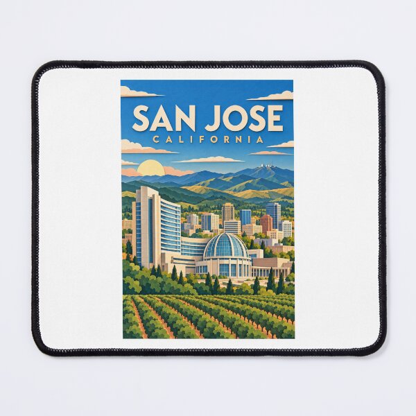 Item preview, San Jose - California designed and sold by GoodOldVintage.