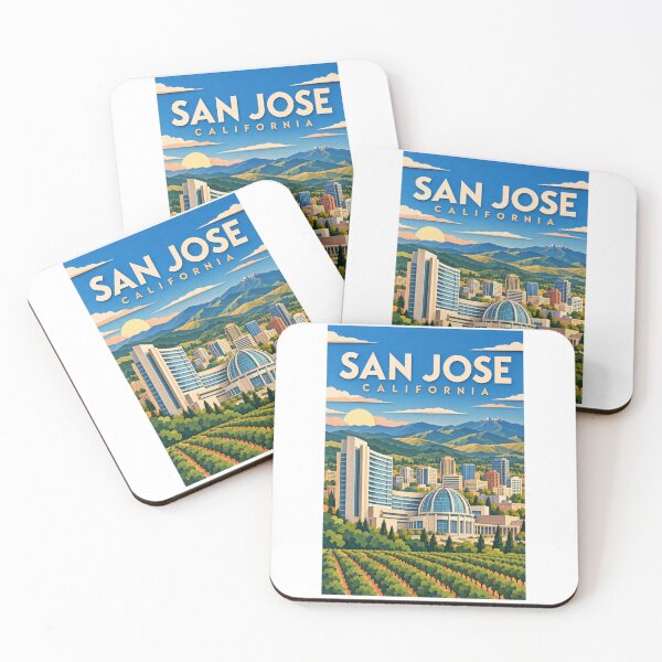 Item preview, San Jose - California  designed and sold by GoodOldVintage.