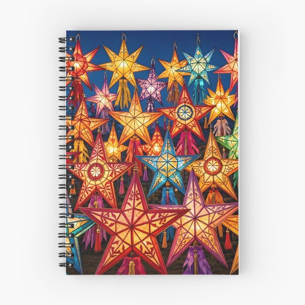 Item preview, Vibrant Filipino Parol Lanterns Colorful Christmas Stars designed and sold by Sybille-Yates.