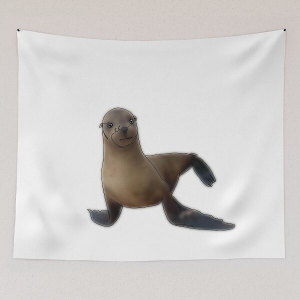 Item preview, Sammy the Seal   - animalz designed and sold by Ashley’sAnimalz.