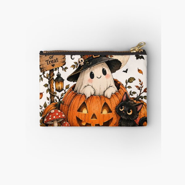 Item preview, Trick or Treat Ghost in the Pumpkin designed and sold by homedeco12.