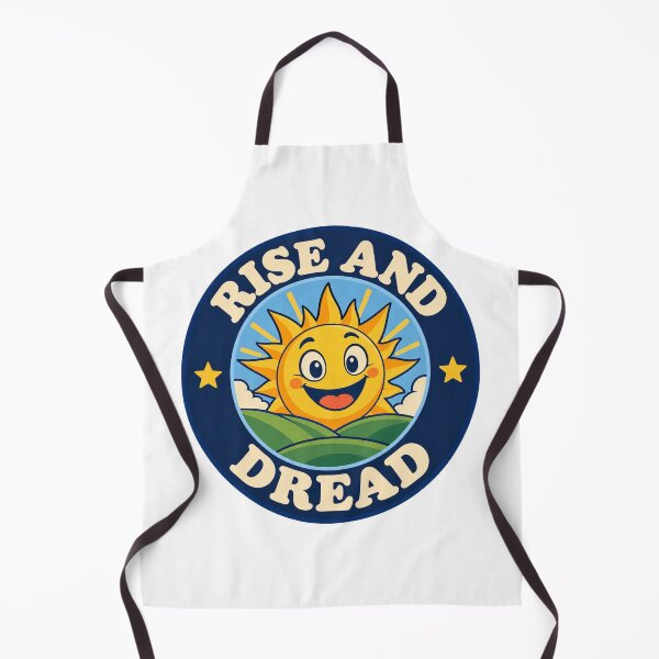 Item preview, Rise and Dread - Funny Sunshine Badge designed and sold by ManxCatAndy.