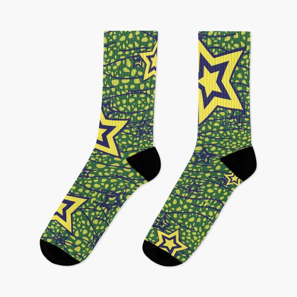 Item preview, Star print fabric – Bogolan patterns designed and sold by Wolagno.
