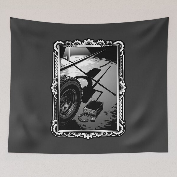 Item preview, CB Radio Trucker – Industrial Frame designed and sold by NomadForge.
