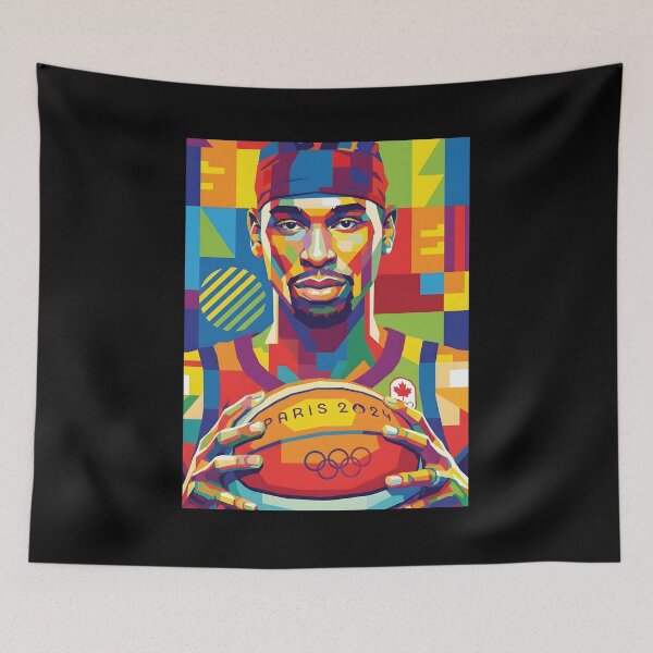 Artikelvorschau, Shai Gilgeous Alexander Pop Art entworfen und verkauft von Zamziri.