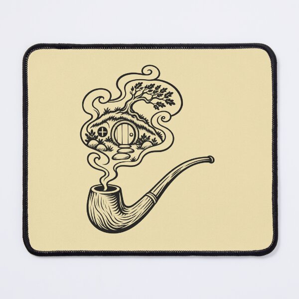 Item preview, Home Is in the Smoke Round Door Illustration designed and sold by agearb.