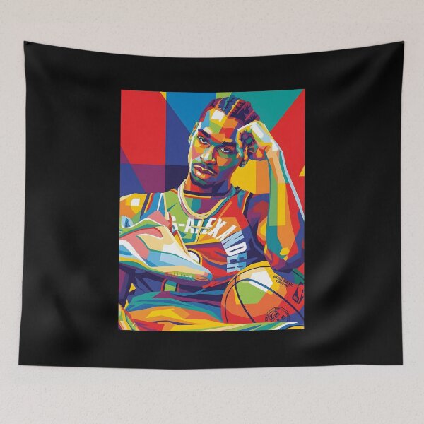 Artikelvorschau, Shai Gilgeous Alexander Pop Art entworfen und verkauft von Zamziri.