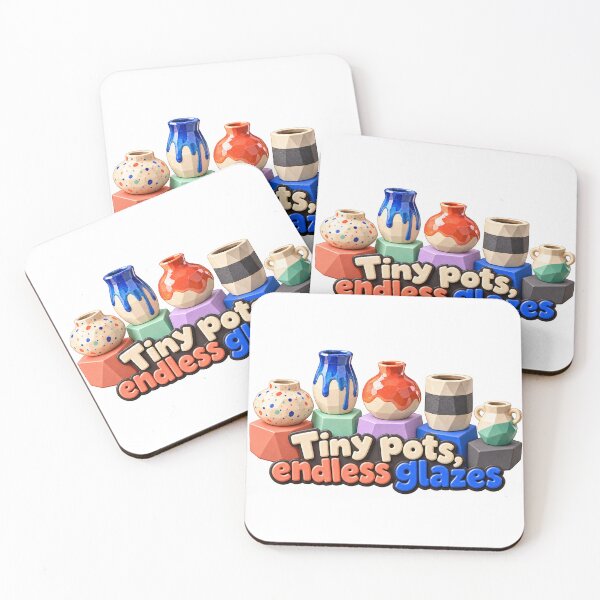 Item preview, Tiny Pots, Endless Glazes designed and sold by Chase The Trend.