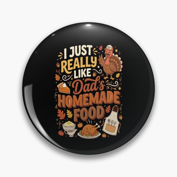 Artikelvorschau, Hausgemachtes Essen vom Vater: Thanksgiving-Truthahn – Herbstfestmahl entworfen und verkauft von AmeliaShirts.