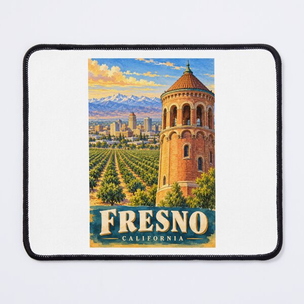 Item preview, Fresno - California  designed and sold by GoodOldVintage.
