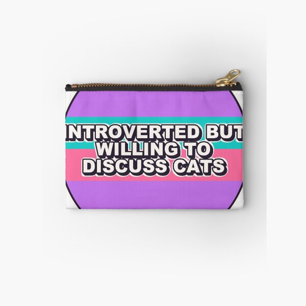 Item preview, Introverted But Willing To Discuss Cats Retro Funny Shirt St designed and sold by Alphakenon.