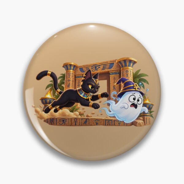 Item preview, Pharaoh’s Haunted Temple – Halloween in Ancient Egypt designed and sold by NEFERSIGN.