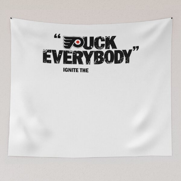 Artikelvorschau, PUCK EVERYBODY – Entzündet die Orange Philadelphia Flyers! entworfen und verkauft von 27Maydesign.