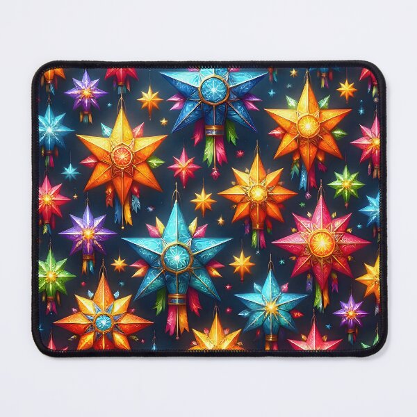 Item preview, Vibrant Filipino Parol Lanterns Colorful Christmas Stars designed and sold by Sybille-Yates.