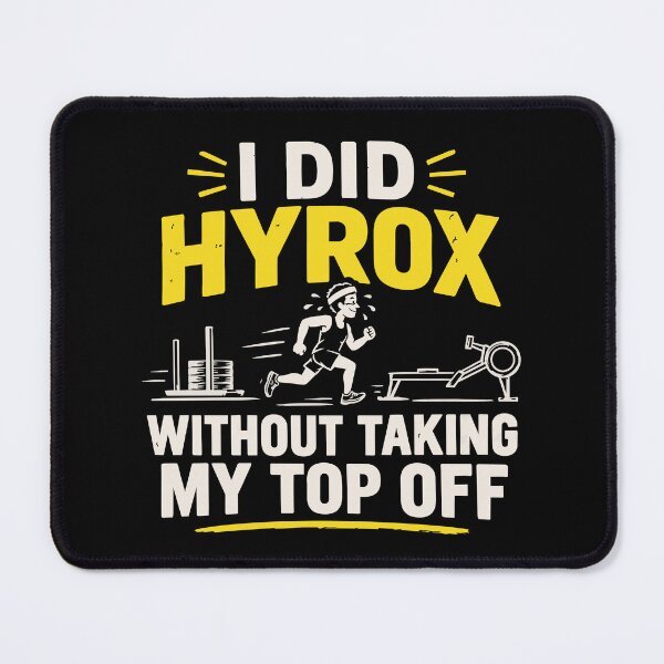 Item preview, Hyrox Funny Hybrid Fitness Race Workout Finisher Gift designed and sold by w1ckerman.
