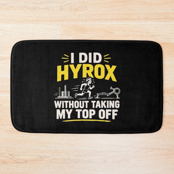 Item preview, Hyrox Funny Hybrid Fitness Race Workout Finisher Gift designed and sold by w1ckerman.