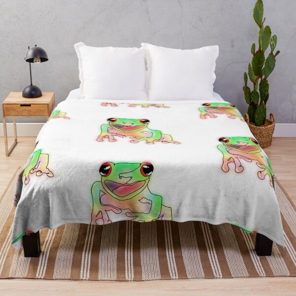 Item preview, Frank the Frog – animalz designed and sold by Ashley’sAnimalz.