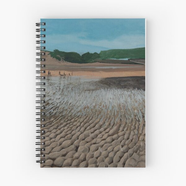 Item preview, Bude, Summerleaze Beach Sand Sculpted by Water, from a painting by Mary Alice Green designed and sold by maryalicegreen.