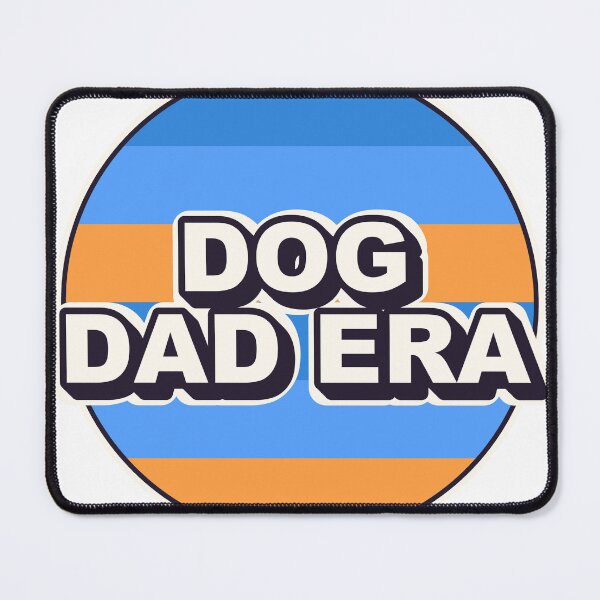 Artikelvorschau, „Dog Dad Era Retro Funny Shirt Sticker“ entworfen und verkauft von Alphakenon.