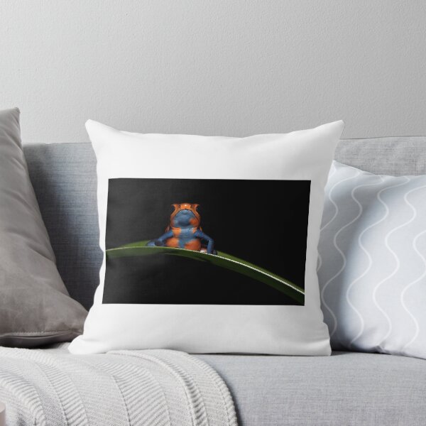 Item preview, Colorful Poison Dart Frog on Leaf designed and sold by Roamgrain Photos.