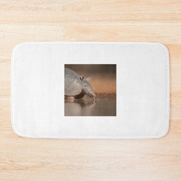 Item preview, Armadillo Drinking Water by a Pond designed and sold by Roamgrain Photos.