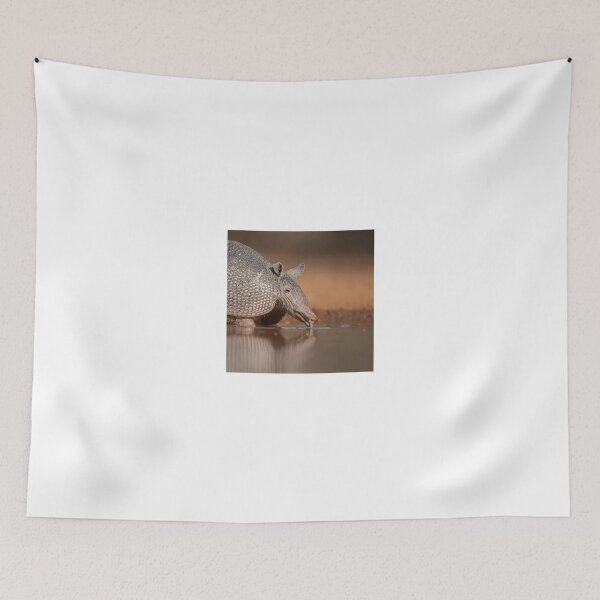 Item preview, Armadillo Drinking Water by a Pond designed and sold by Roamgrain Photos.