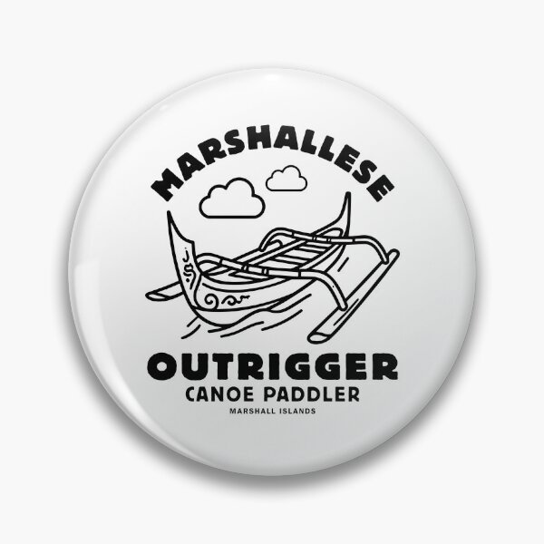 Item preview, Marshall Islands : Marshallese outrigger canoe paddler designed and sold by Peerless-Prime.