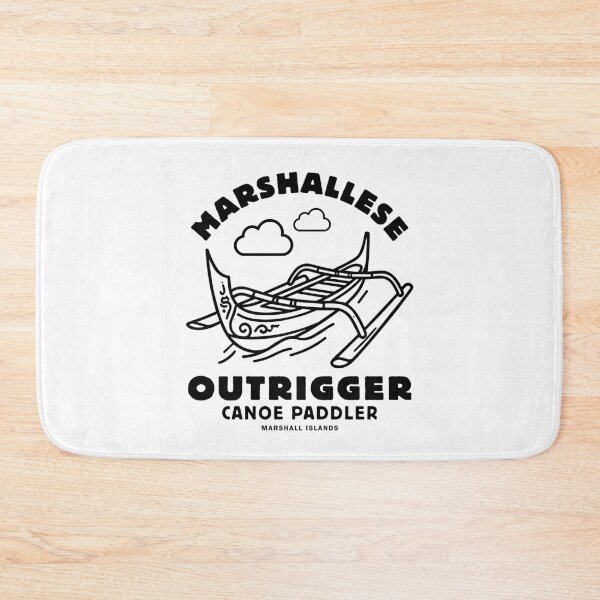 Item preview, Marshall Islands : Marshallese outrigger canoe paddler designed and sold by Peerless-Prime.