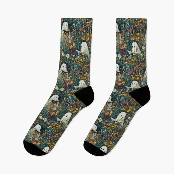 Item preview, Ghosts Reading in a Wildflower Field designed and sold by Windmill Wildflowers.