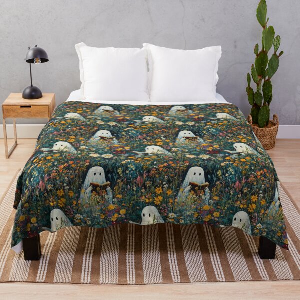 Item preview, Ghosts Reading in a Wildflower Field designed and sold by Windmill Wildflowers.