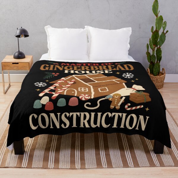 Item preview, Master of Gingerbread House Construction Christmas Baking Humor designed and sold by FreshVibe Prints.