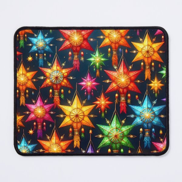 Item preview, Vibrant Filipino Parol Lanterns Colorful Christmas Stars designed and sold by Sybille-Yates.
