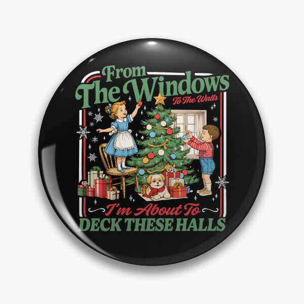 Item preview, From The Windows To The Walls Deck These Halls designed and sold by DigitalArtPaper001.