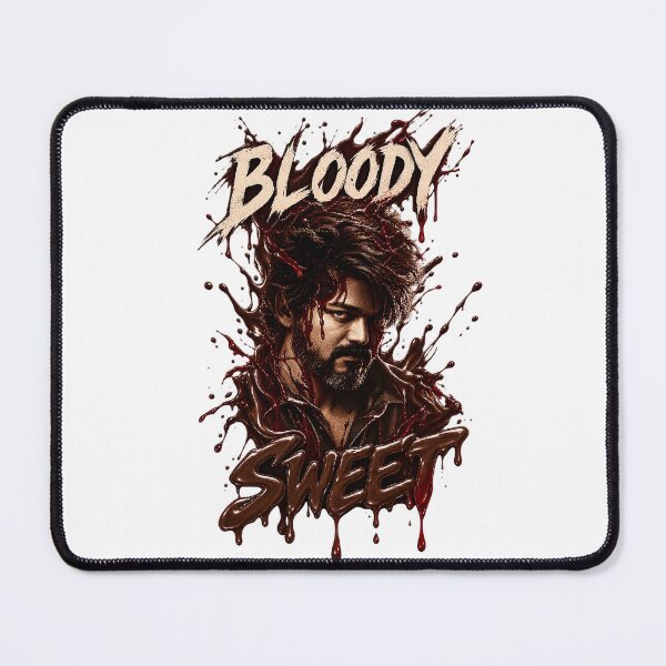 Item preview, Leo Bloody Sweet Thalapathy Vijay Portrait designed and sold by Fashvora.