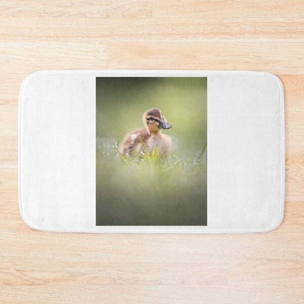 Item preview, Fluffy Baby Duckling in Soft Grass designed and sold by Roamgrain Photos.