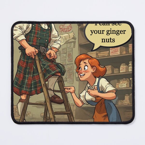 Item preview, Seaside Postcard: Ginger Nuts designed and sold by halibutgoatramb.