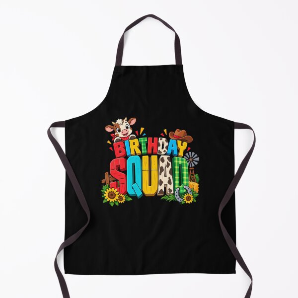 Aperçu de l'œuvre Birthday Squad Cowboy Happy Birthday créée et vendue par ShirTomDesigns.