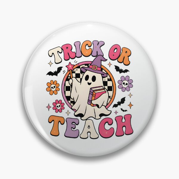Artikelvorschau, Retro-Geist-Trick-or-Teach-Lehrer-Halloween-Kostüm entworfen und verkauft von brookegentryen.