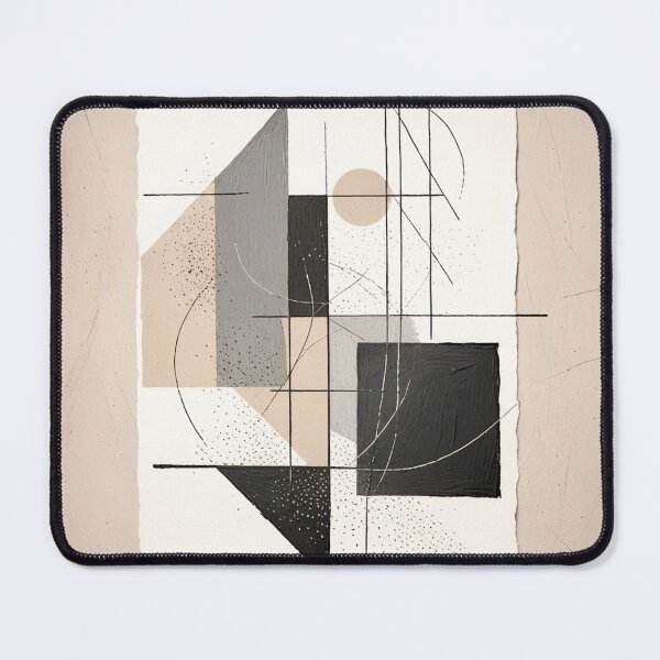 Item preview, Refined Scandinavian wabi-sabi geometric wall art designed and sold by LCPcreations.