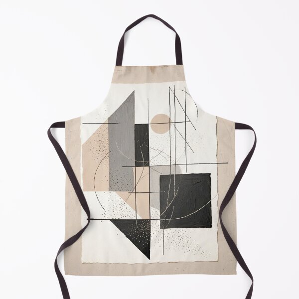 Item preview, Refined Scandinavian wabi-sabi geometric wall art designed and sold by LCPcreations.