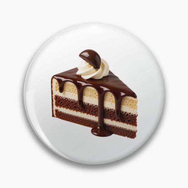 Item preview, Decadent Chocolate Fudge Layer Cake Slice designed and sold by deisgnsbyshane.