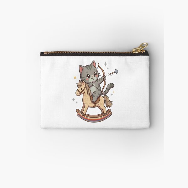 Item preview, Cute Cat Archery Rocking Horse designed and sold by Ella_Sketch.