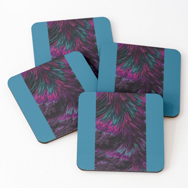 Item preview, Vibrant Abstract Fiber Waves designed and sold by Dew Drop Designs.