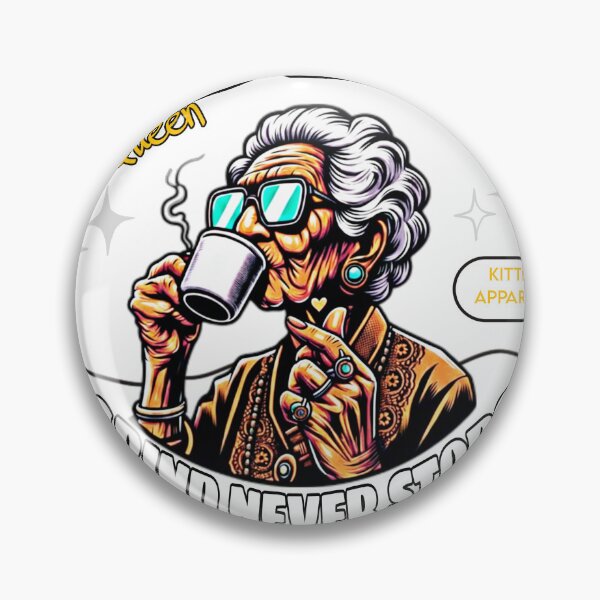 Item preview, GRIND NEVER STOPS | OLD LADY designed and sold by JlevsPHDesign.